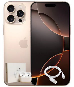 Apple Iphone 16 Pro Max De 1 Tb Esim Desierto Titanio + Regalo Titanio Desierto (Reacondicionado)