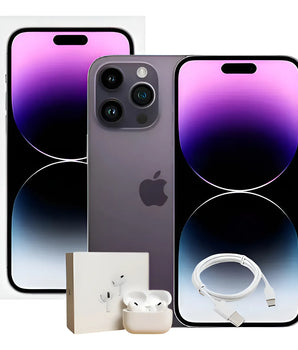 Iphone 14 Pro 512gb - Esim Con Caja Original + Regalo - Morado Oscuro (Reacondicionado)