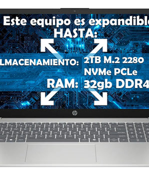 Laptop Hp 15-fd0557nr Intel Core I7-1255u 512gb Ssd 12gb Ram - Plateado