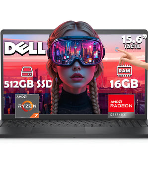 Laptop Dell Inspiron 15 3535 Amd Ryzen 7 7730u 512gb Ssd 16gb Ram Touch Fhd W11h