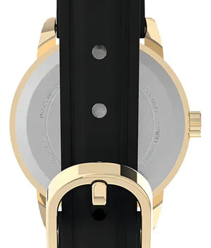 Reloj Analogico Timex Easy Reader Indiglo Negro Mujer