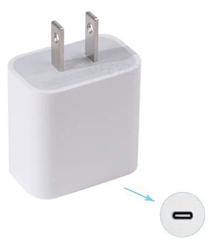 Cargador Original iPhone USB-C 20W Blanco (Sin empaque)