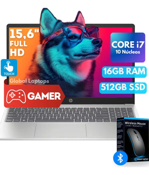 HP Core i7 1355u 16gb Ram 512gb Ssd Pantalla Tactil Fhd 1920 Px X 1080 Px Intel Iris Xe Graphics Incluye Windows Laptop Fd0127 Mas Regalo
