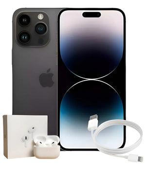 Apple Iphone 14 Pro Max 256 Gb Esim Negro Espacial + Regalo (Reacondicionado)
