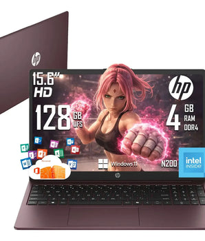 Laptop Hp 15-fd0088wm Intel N200 128gb Ufs 4gb Ram + Office