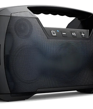 Altavoz Bluetooth Impermeable Ipx7, Altavoz Inalámbrico Po Color Negro