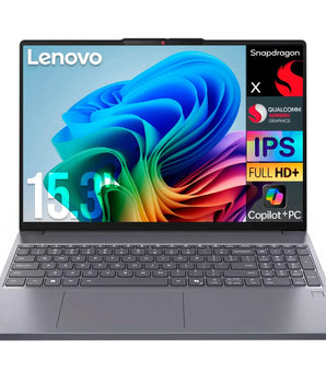 Laptop Lenovo IdeaPad Slim 3 Copilot+ PC de 15.3" con Snapdragon X, 16GB RAM y 512GB SSD