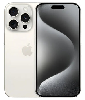 iPhone 15 Pro Max (sólo eSIM) 256 GB titanio blanco - Excelente (Reacondicionado)
