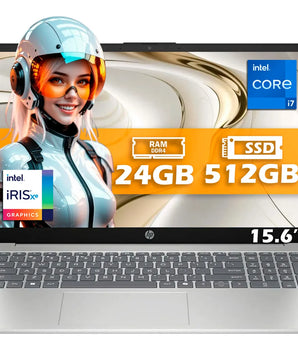 Laptop Hp 15-fd0557nr Intel I7-1255u 512gb 24gb Ram W11 Plateado