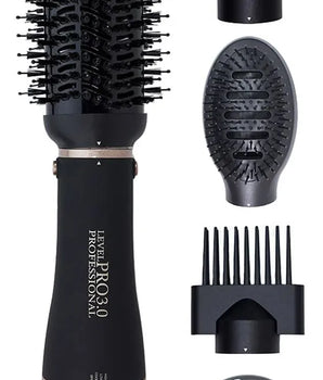 Cepillo Eléctrico Level Pro Option 5 Estilizador Modelador - Negro