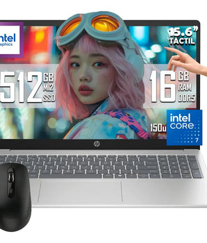Laptop Hp 15 Intel Core 7 150u 512gb 16gb Ddr5 Touch + Kit