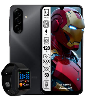 Samsung A17 4gb Ram 128gb Full Hd 50mpx Amoled Negro + Ki
