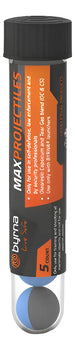 Municion Byrna Max Pimienta/lacrimogeno 0.68 5 Piezas Gotcha Azul Marino