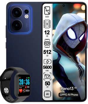 Celular Oppo Reno 13 5g 6.59 512gb 12gb 50mpx Blue + Kit Azul