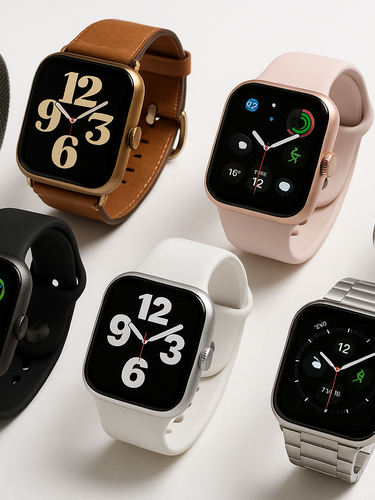 Un muestrario de apple watches